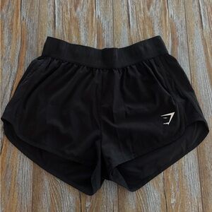 Gymshark Women’s Running Shorts Size XS Great Condition Black
